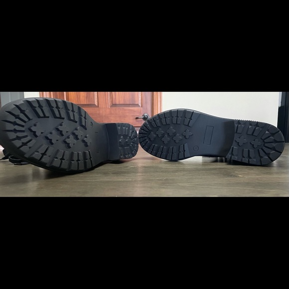 B52 by Bullboxer black faux suede ankle boots w fur 10 - Picture 6 of 7